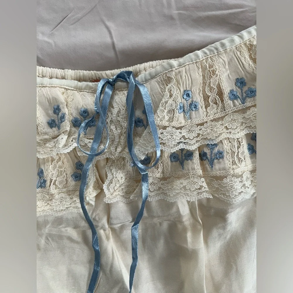 Free People Thalia Embroidered Tube Top (size L and XL) - Picture 6 of 14